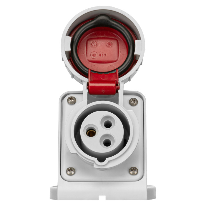 Розетка настінна IDE MUNDIAL 2P+E 32A 380–415V IP66-67