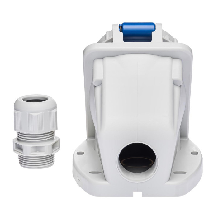 Розетка настінна IDE MUNDIAL 2P+E 16A 200–250V IP66-67