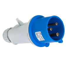 Вилка кабельна IDE MUNDIAL 2P+E 32A 200–250V IP44