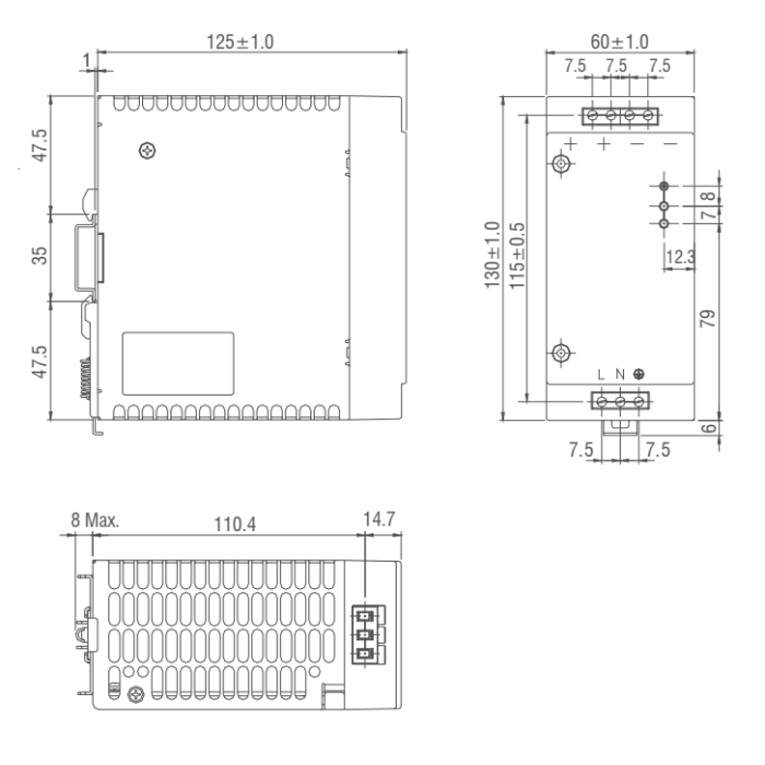 Блок живлення IMO BPS-1 240 Вт 24V DC 10A