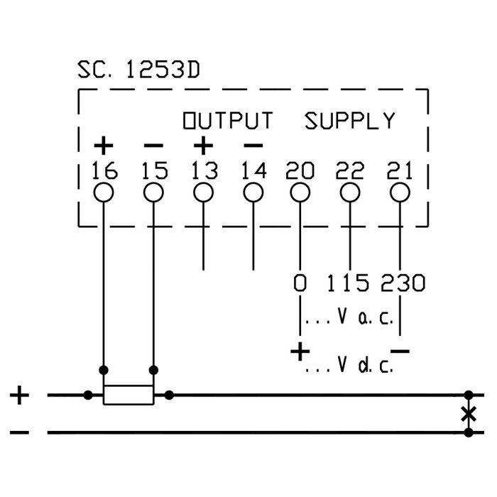Перетворювач напруги FRER MCOVC 0–100мВ DC 0-10V