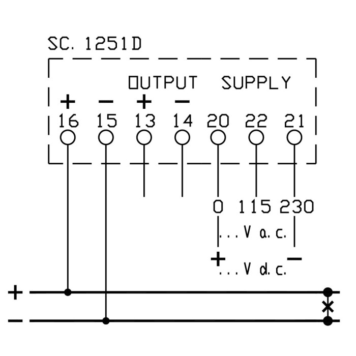 Перетворювач напруги FRER MCOVC 0–100мВ DC 4-20mA