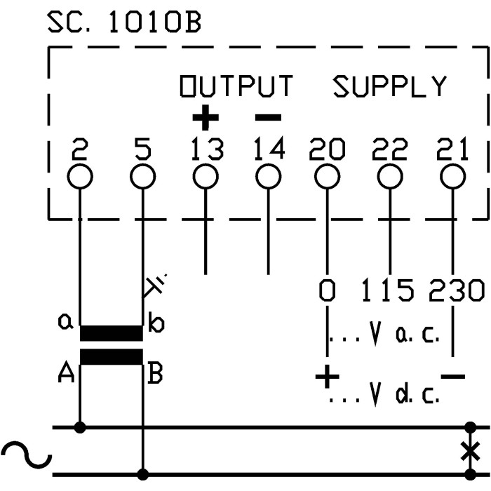 Перетворювач напруги FRER MROVS 0–100V AC 0-10V