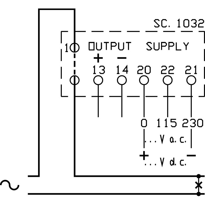 Перетворювач струму FRER MCOAD 4-20mA 0-40A