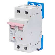 Модульний автоматичний вимикач ISKRA RI62 2P C2A 10kA
