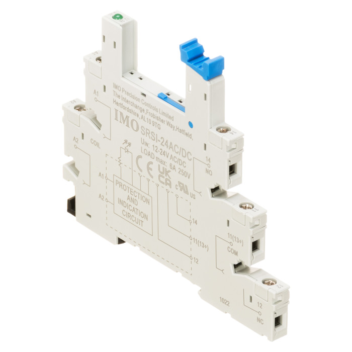 Цоколь для реле IMO ETS 12-24VDC