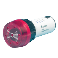 Червона з підсвічування, з гудком COMEPI 220V АC