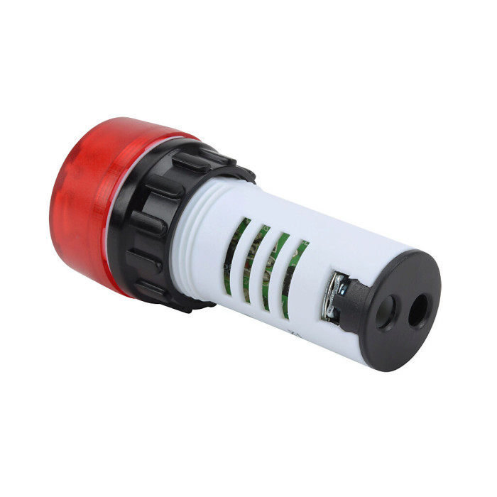 Червона з підсвічування, з гудком COMEPI 220V АC