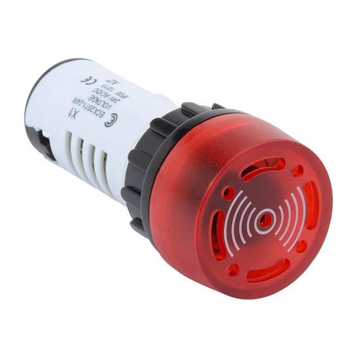 Червона з підсвічування, з гудком COMEPI 220V АC