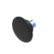 Кнопка грибоподібна чорна 60mm, з фіксацією COMEPI