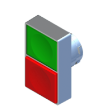 Подвійна червона кнопка COMEPI