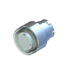 Кнопка управління з фіксацією, біла COMEPI