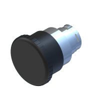 Кнопка 40mm, чорна COMEPI