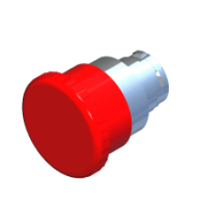 Грибоподібна кнопка 40mm, червона COMEPI