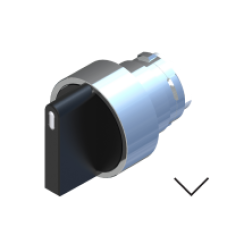 Поворотна кнопка 2-позиційна COMEPI