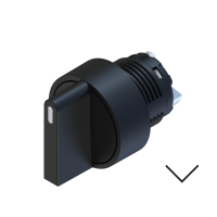 Поворотна кнопка 2-позиційна пластик COMEPI