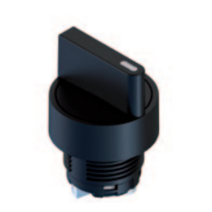 Поворотна кнопка 2-позиційна пластик COMEPI