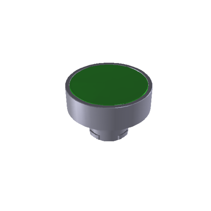 Кнопка зелена 40mm COMEPI