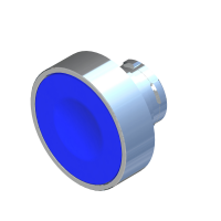 Кнопка синя 40mm COMEPI