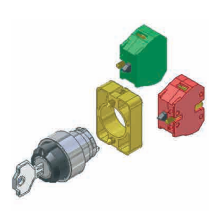 Контакт закритий IP20 COMEPI