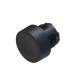 Кнопка чорна, пласт. корпус, ø 22mm, IP65 COMEPI