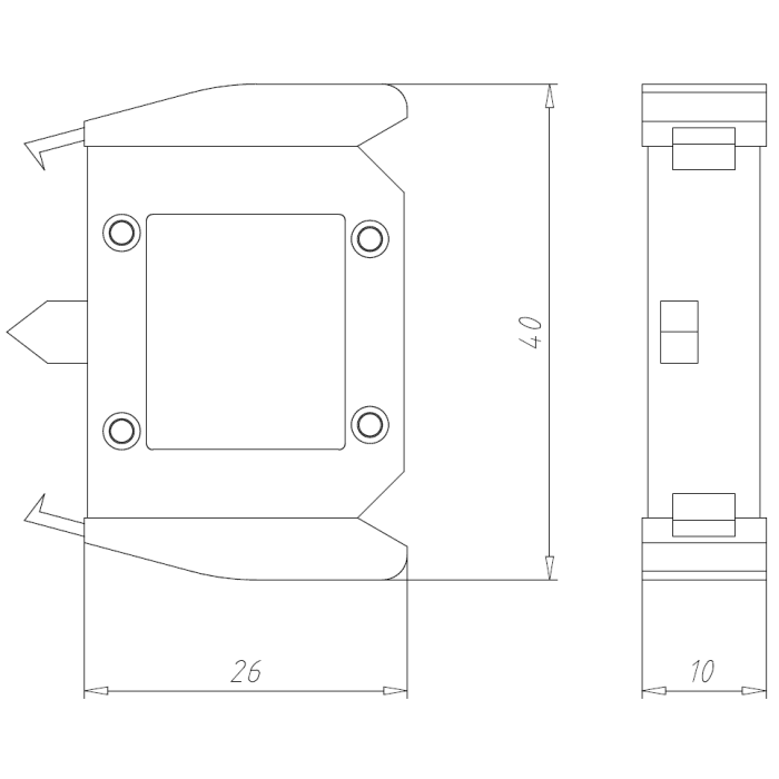 Контакт відкритий IP20 COMEPI