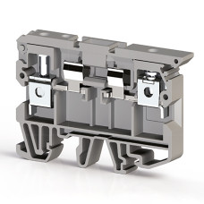 Клема Klemsan ASK 2 S під запобіжник 6 мм сіра