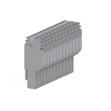 Штекерна вставка Klemsan SG-PT 2,5/12 сіра