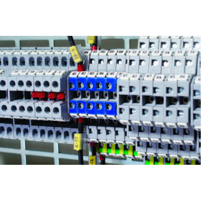 Клема Klemsan PIK 2,5 NT заземлення 2.5 мм жовто-зелена