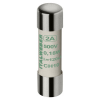Запобіжник циліндричний Italweber CH10 2A aМ 10×38 500V