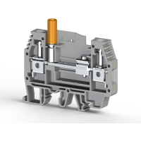 Клема Klemsan WGO 1 вимірювальна 6 мм сіра