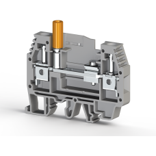 Клема Klemsan WGO 1 вимірювальна 6 мм сіра