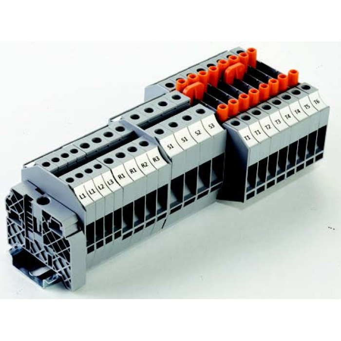 Клема Klemsan WGO 1 вимірювальна 6 мм сіра