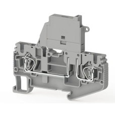 Клема Klemsan SRD 4 S під запобіжник 4 мм сіра