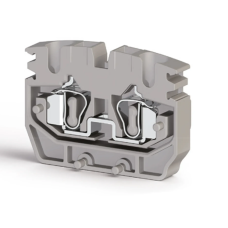 Клема Klemsan MYK 2,5 C прохідна 2.5 мм сіра