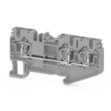 Клема Klemsan SRD 4 E багатовивідна 4 мм сіра