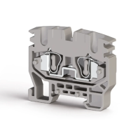 Клема Klemsan MYK 2,5 прохідна 2.5 мм сіра