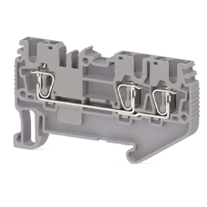 Клема Klemsan SRD 2,5 E багатовивідна 2.5 мм сіра