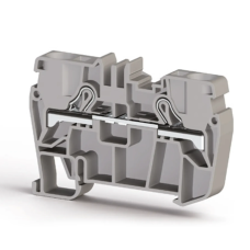 Клема Klemsan PYK 6 прохідна 6 мм сіра