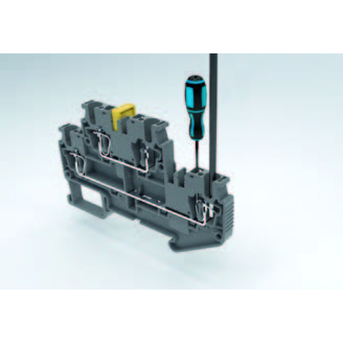 Клема Klemsan YBK 6 прохідна 6 мм синя