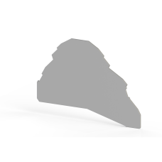 Торцева кришка Klemsan YBK сіра