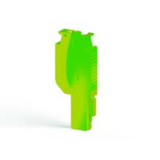 Штекер Klemsan SG-PT 2,5G-1R жовто-зелений