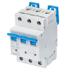 Модульний автоматичний вимикач ISKRA RI63 3P C20A 10kA