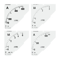 Шкала амперметра FRER ZF 5kA/5A