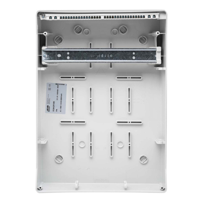 Настінний корпус для сил. розеток IDE з отвора STAR 1×12 MOD 436×310x147mm, IP65, шини N+PE