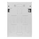 Настінний корпус для сил. розеток IDE з отвора STAR 1×12 MOD 436×310x147mm, IP65, шини N+PE