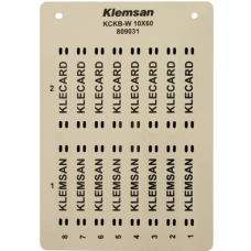 Маркування на провід KCKB-W Klemsan 10×60 (діам. каб. 2-10mm)