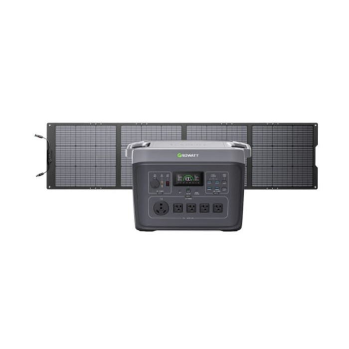 Зарядна станція Growatt INFINITY 2000 PRO 2048 Вт*г / 2000 Вт
