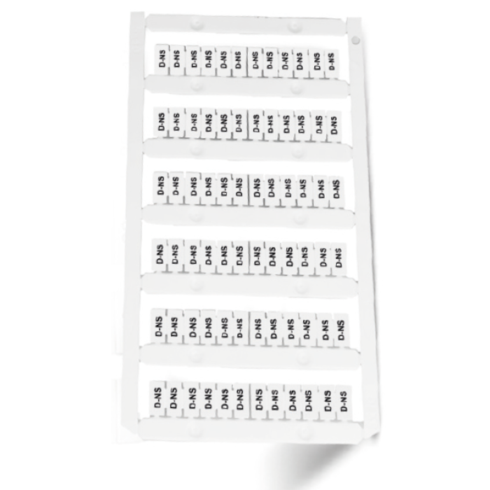 Маркувальна пластина D-NS Klemsan 5,2×6