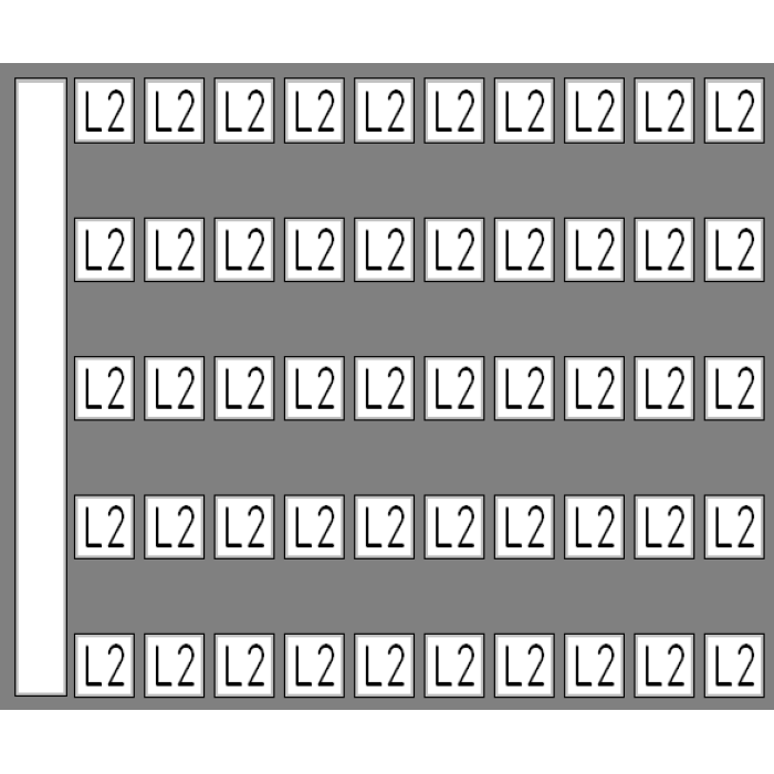 Маркувальна пластина - DY 5 (L2) Klemsan